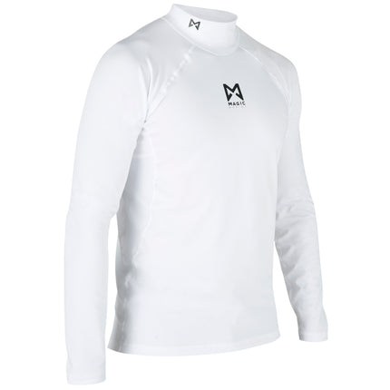 Magic Marine Magic Marine Lycra Shirt Unisex Cube Lange Mouw Wit