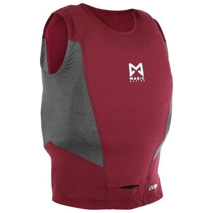Magic Marine Magic Marine Overtop Unisex Mouwloos Rood