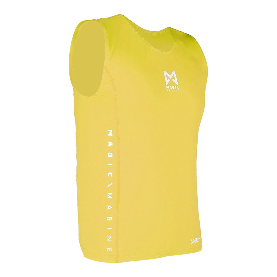 Magic Marine Overtop Unisex Brand Mouwloos Geel