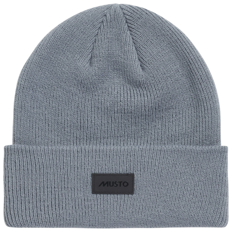 Musto Beanie Unisex Shaker Cuff Grijsblauw