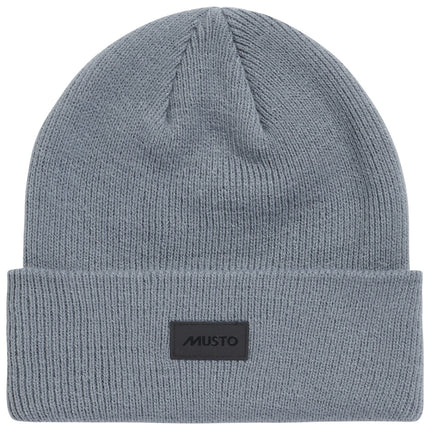 Musto Beanie Unisex Shaker Cuff Grijsblauw