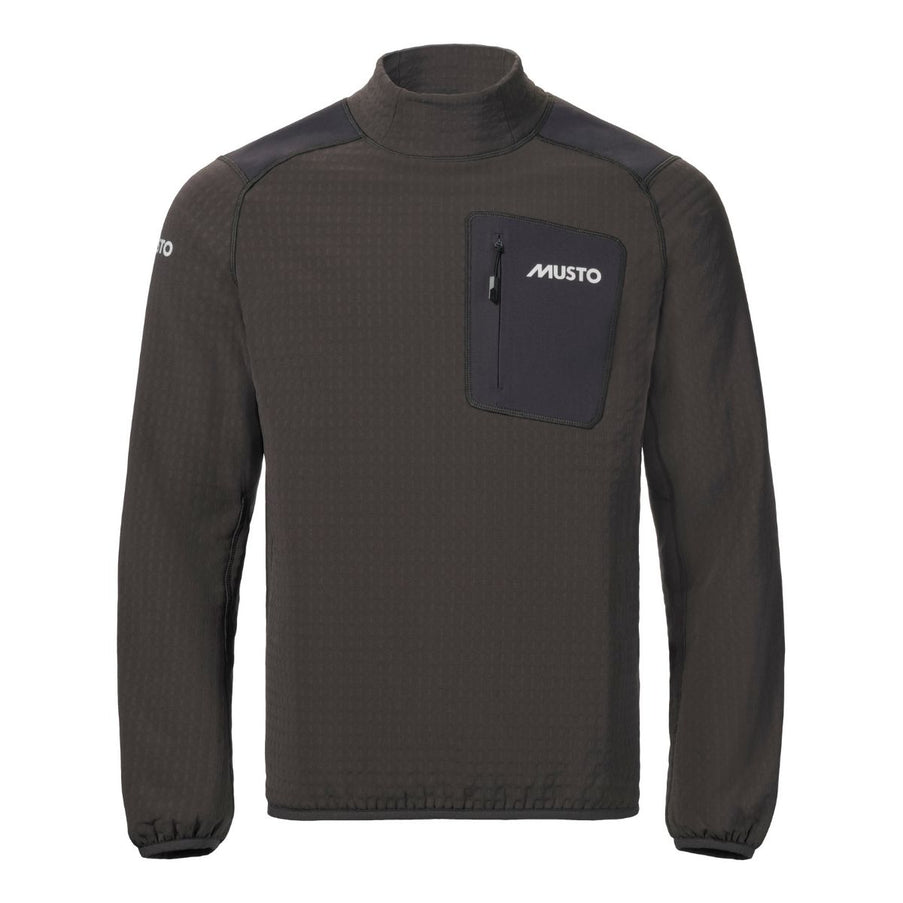Musto Fleecevest Heren BR3 Storm Midlayer Donkergrijs