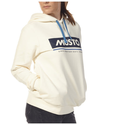 Musto Hoodie 2.0 Dames Beige