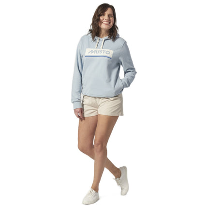Musto Hoodie 2.0 Dames Grijsblauw