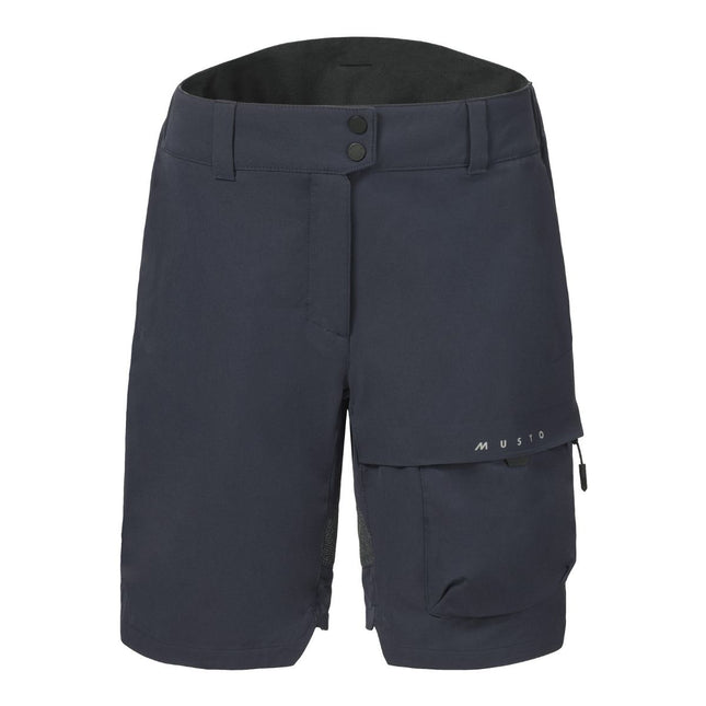 Musto Korte Zeilbroek dames Evolution Performance Stretch Donkerblauw