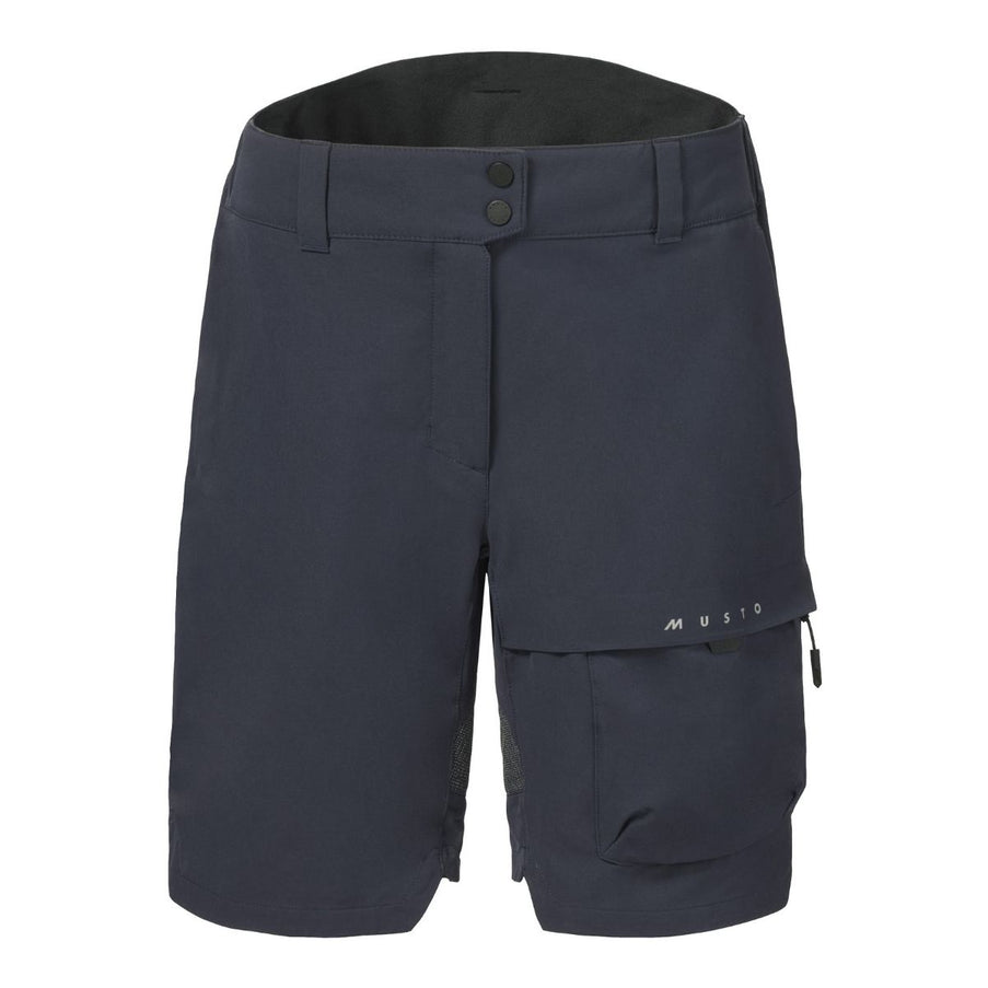 Musto Korte Zeilbroek dames Evolution Performance Stretch Donkerblauw