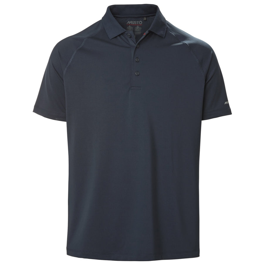 Musto Musto Polo Heren Evolution Sunblock 2.0 Donkerblauw