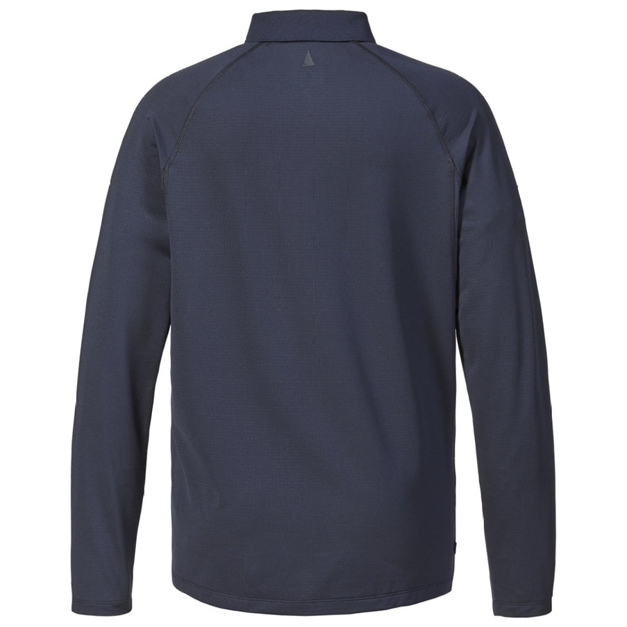 Musto Musto Polo LS Heren Evolution Sunblock 2.0 Donkerblauw