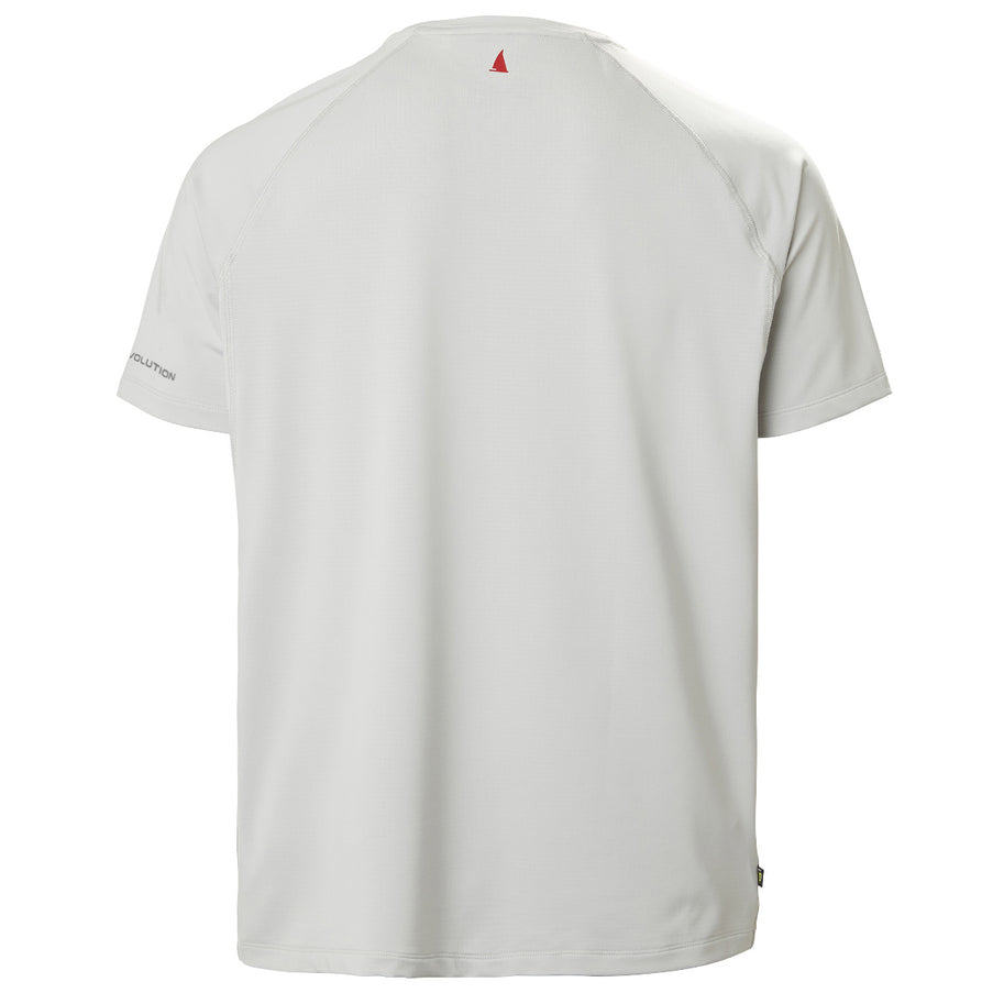 Musto Musto Shirt Heren Evolution Sunblock 2.0 Korte Mouwen Grijs