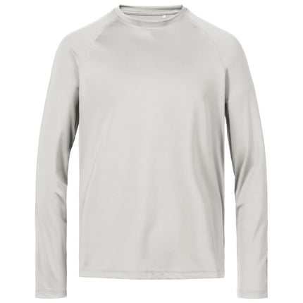 Musto Musto Shirt LS Heren Evolution Sunblock 2.0 Lichtgrijs