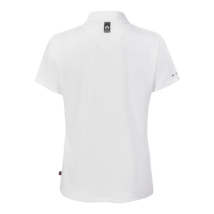 Musto Polo Dames Evolution Crew Sunblock Wit