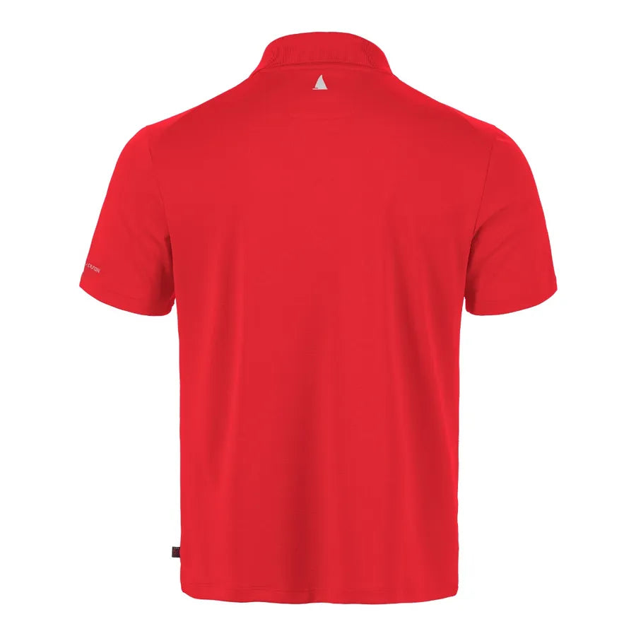 Musto Polo Herren Evolution Crew Sunblock Rot