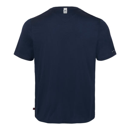 Musto T-Shirt Heren Evolution Crew Sunblock Donkerblauw