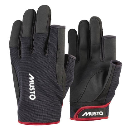 Musto Zeilhandschoenen Essential Sailing LF 2.0 Zwart