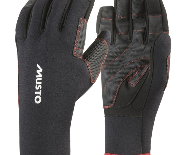 Musto Segelhandschuhe Performance All Weather Schwarz