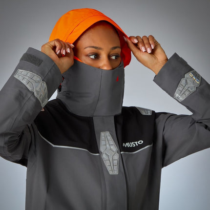 Musto Zeiljas Dames BR3 Pertex Offshore Donkergrijs