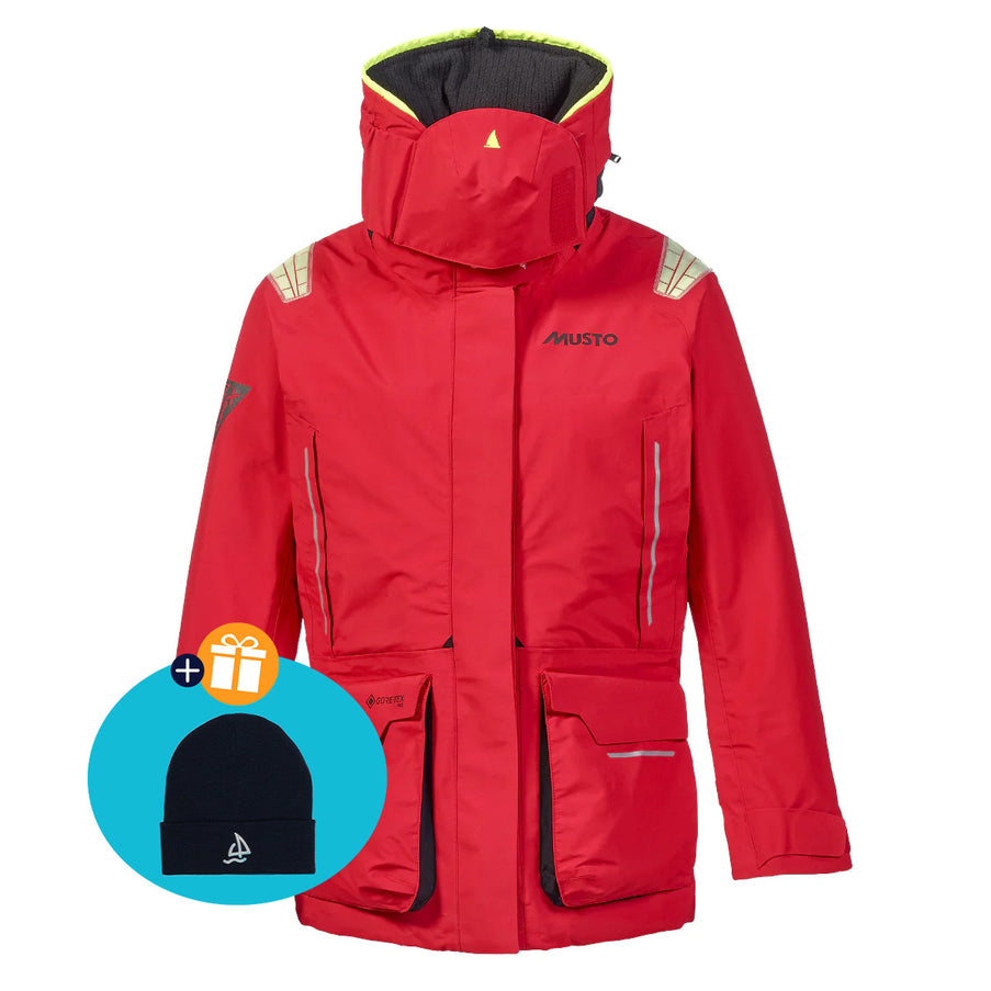 Musto Zeiljas Dames MPX Gore-Tex Pro Offshore 2.0 Rood