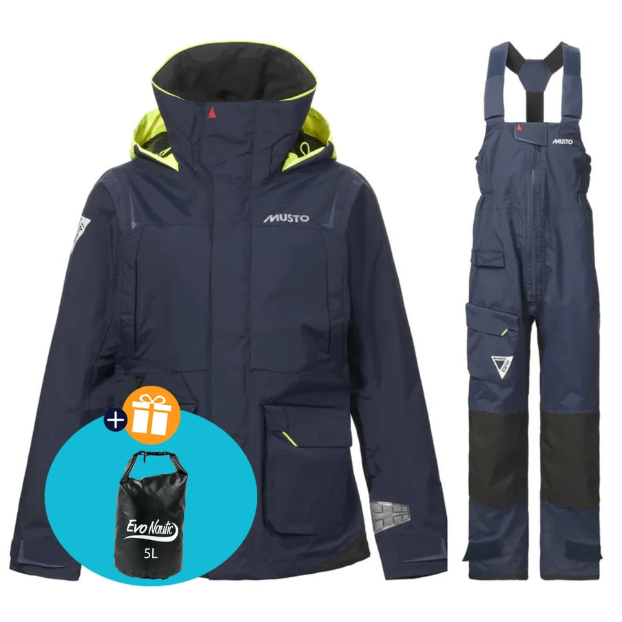 Musto Zeilpak Dames BR1 Channel Donkerblauw/Zwart