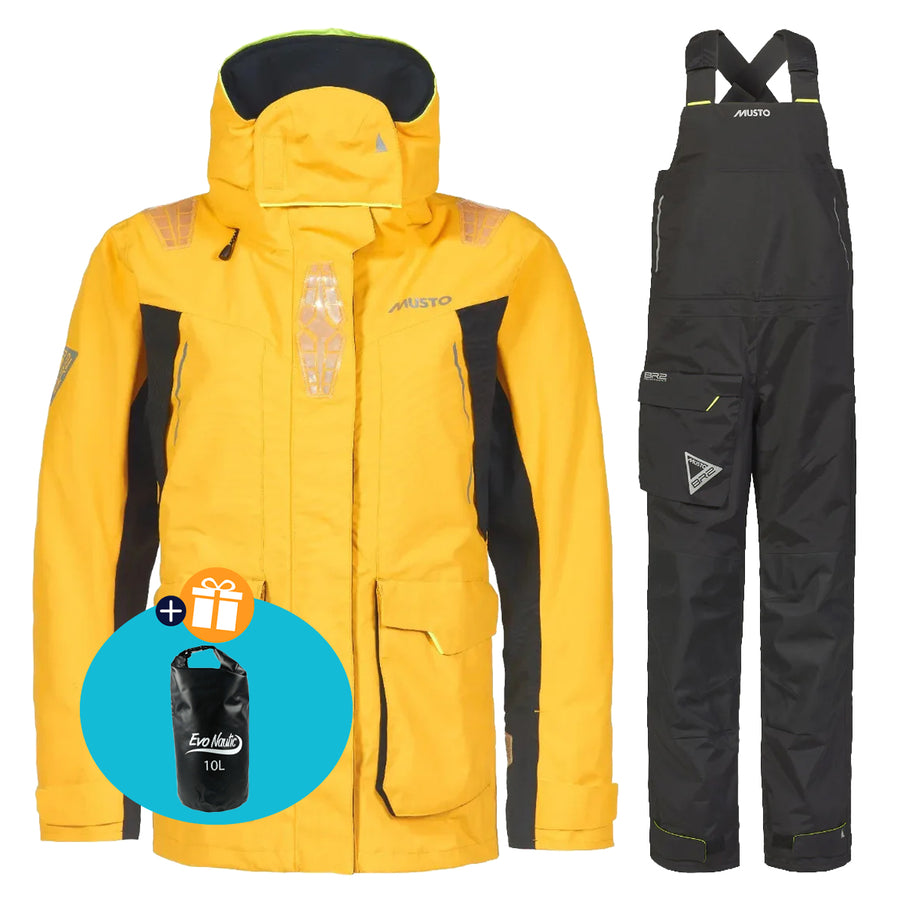 Musto Zeilpak Dames BR2 Offshore 2.0 Geel/Zwart