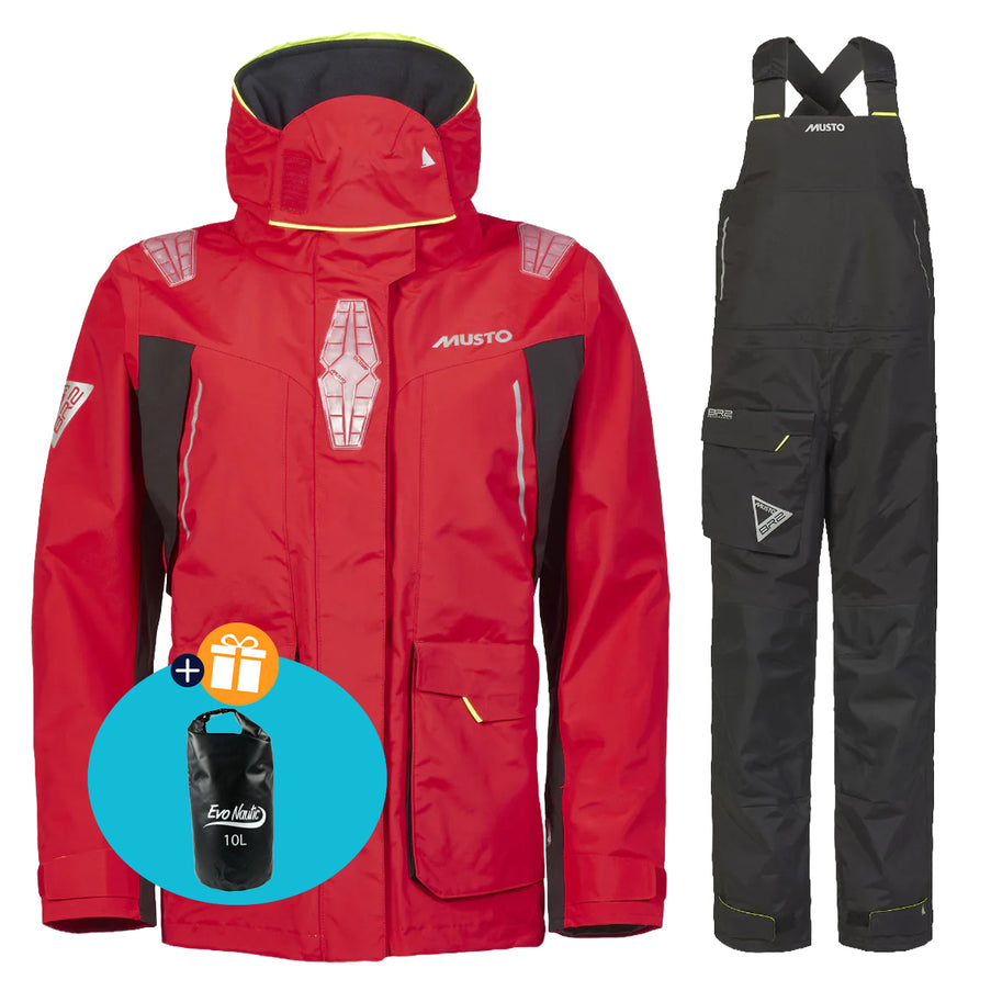 Musto Zeilpak Dames BR2 Offshore Rood/Zwart