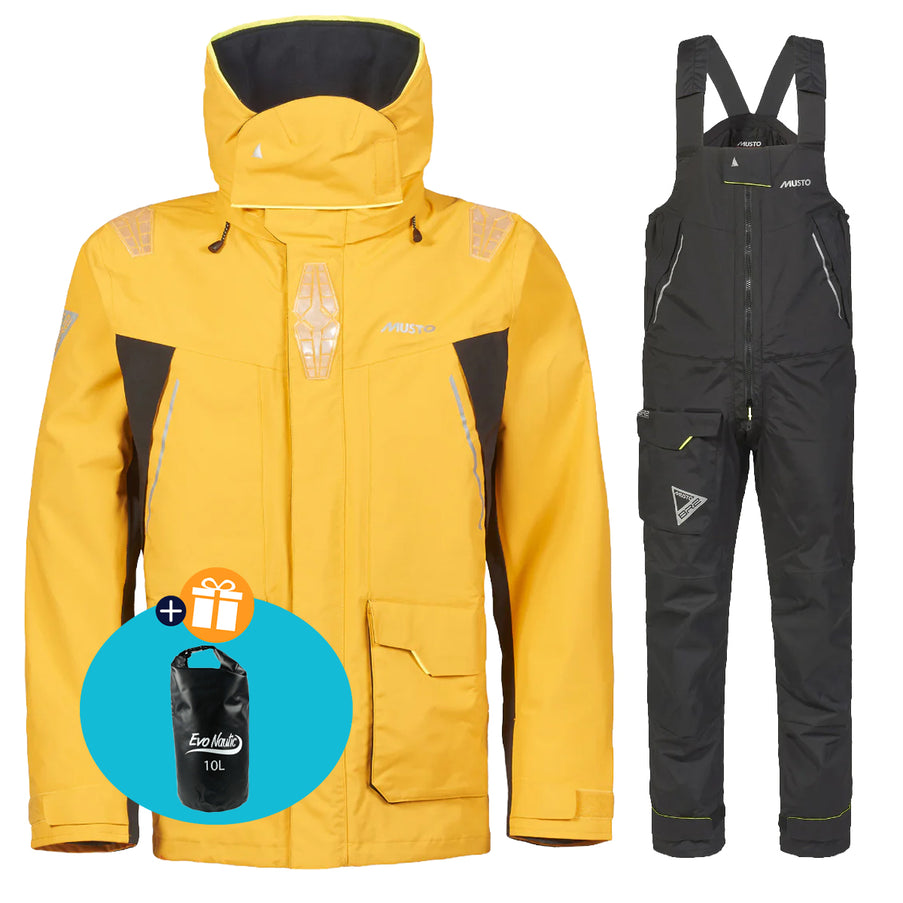 Musto Zeilpak Heren BR2 Offshore Geel/Zwart