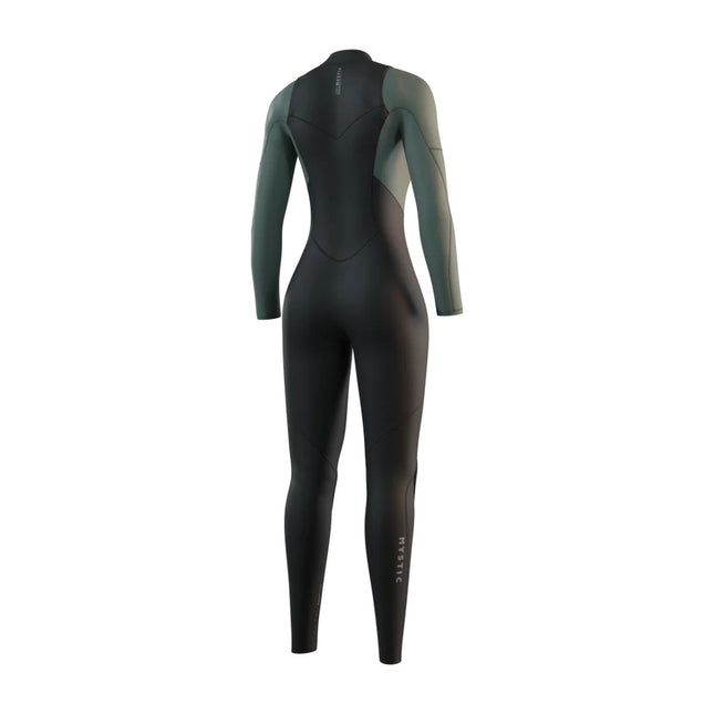 Mystic Wetsuit Dames Star Freezip 5/4MM Donker Groen