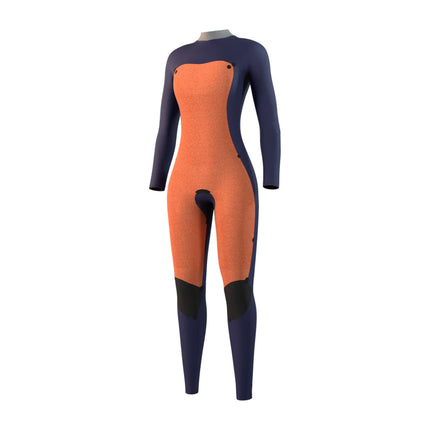 Mystic Wetsuit Dames Star Freezip 5/4MM Donker Groen