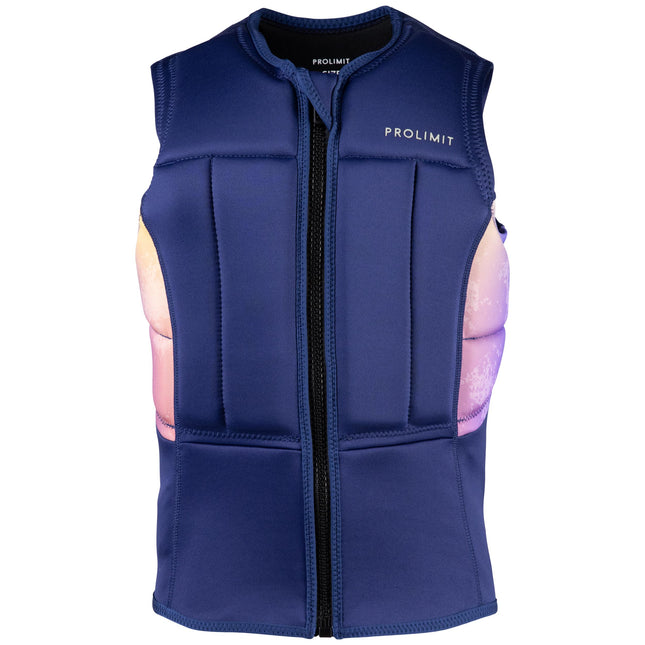 Prolimit Impactweste Damen Fire Frontzip Blau/Peach