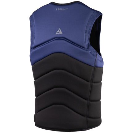 Prolimit Impactvest Heren Ace Full Padded Frontzip Zwart/Blauw