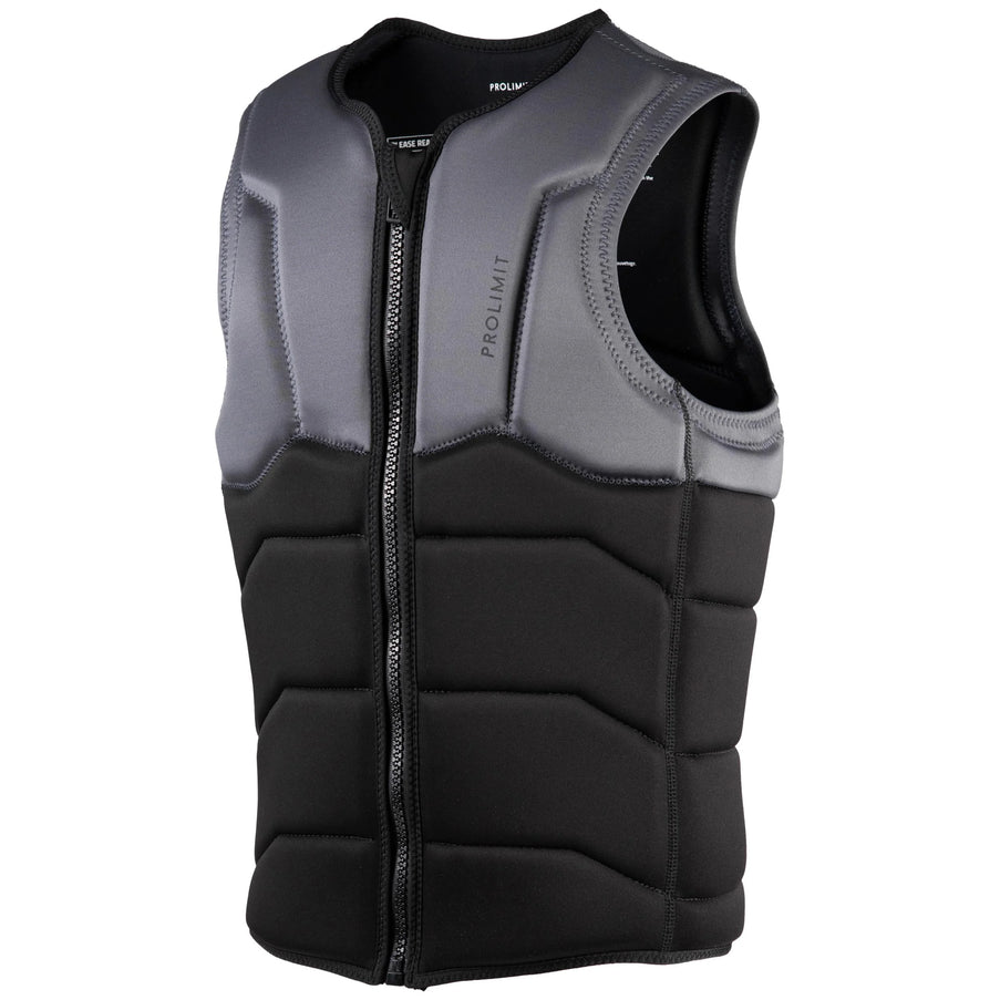 Prolimit Impactvest Heren Ace Full Padded Frontzip Zwart/Grijs