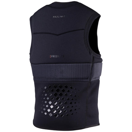 Prolimit Impactvest Herren Predator Frontzip Schwarz