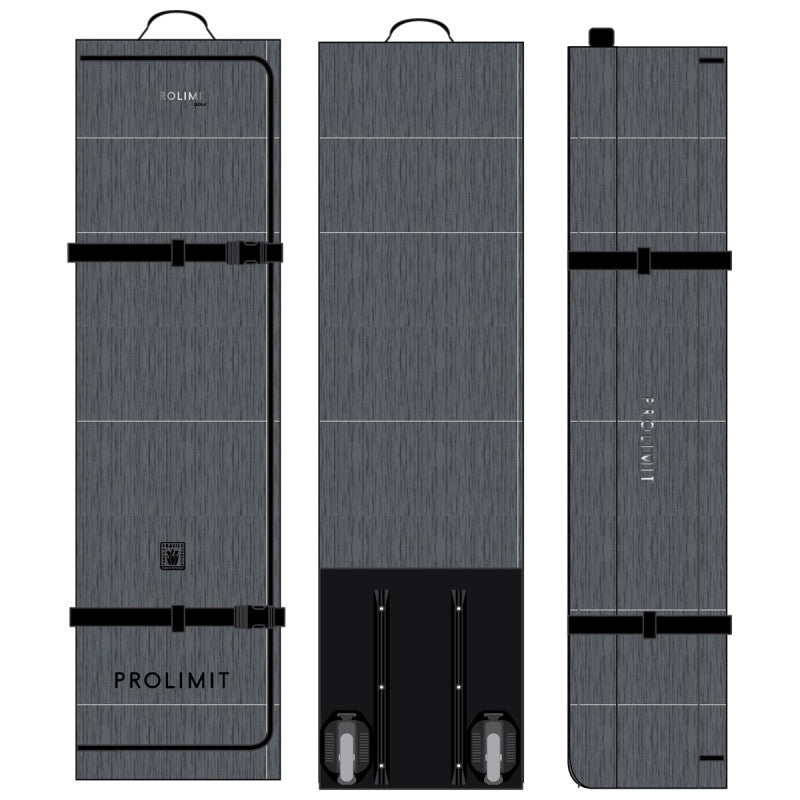 Prolimit Kitesurf Reiskoffere Aero met Slider Wheels Grijs/Wit