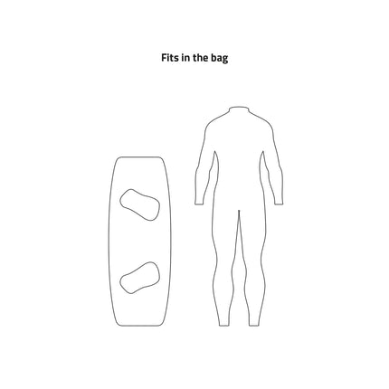 Prolimit Kitesurf Twintip Boardbag Sport Zwart