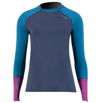 Prolimit Lycra Puregirl Loosefit Lange Mouw Donkerblauw/Blauw