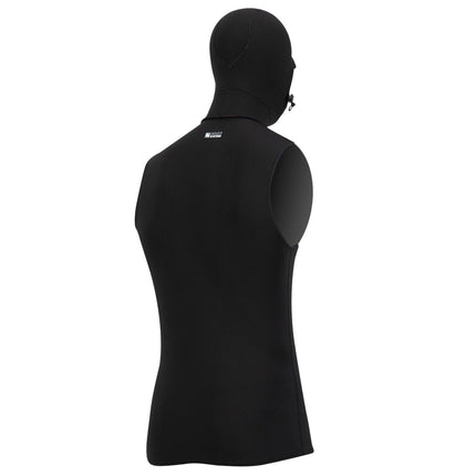 Prolimit Neopreen Hemd Chilltop Quick Dry Met Capuchon 1.5mm Zwart