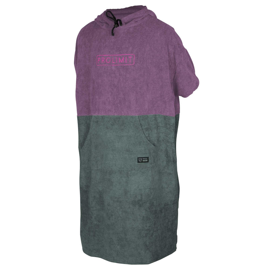 Prolimit Poncho Dames Pure Paars/Grijs