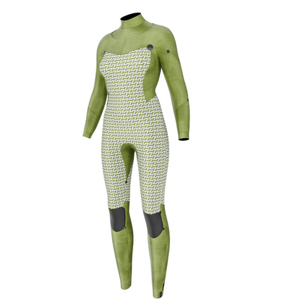 Prolimit Prolimit Wetsuit Dames Flare Steamer 5/4MM Freezip Blauw