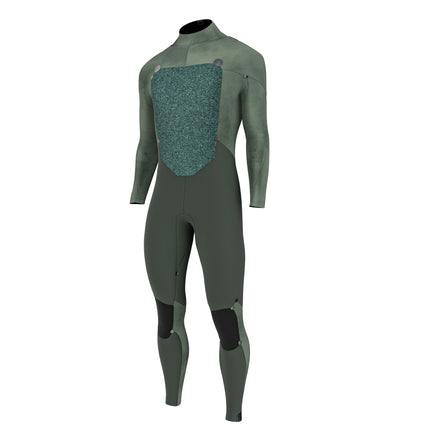 Prolimit Prolimit Wetsuit Heren Ace Steamer Freezip 3/2MM Zwart/Blauw/Grijs