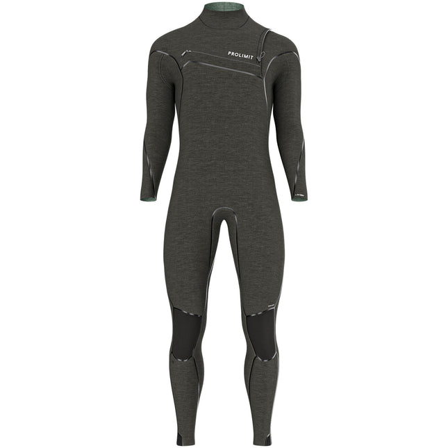 Prolimit Prolimit Wetsuit Heren Mercury Steamer Free-X 6/4MM Zwart