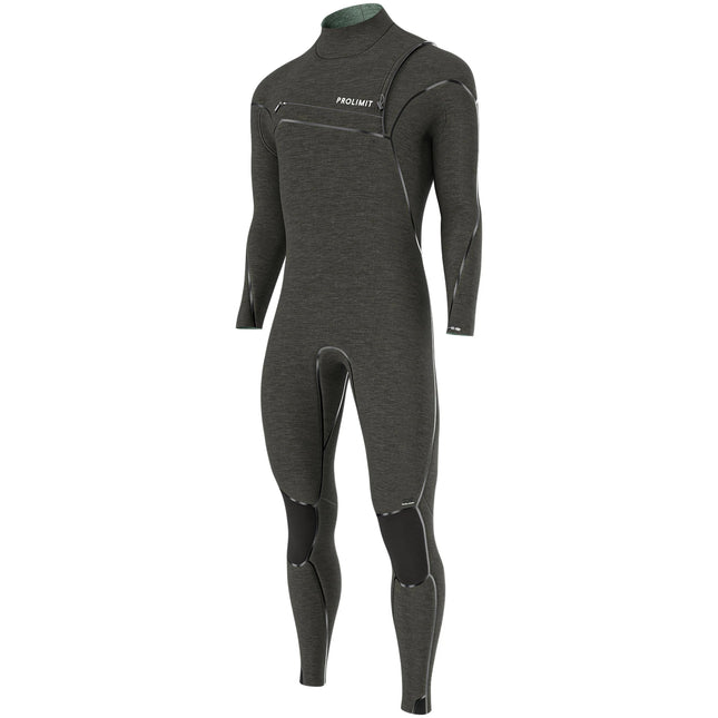 Prolimit Wetsuit Heren Mercury Steamer Free-X 6/4MM Zwart