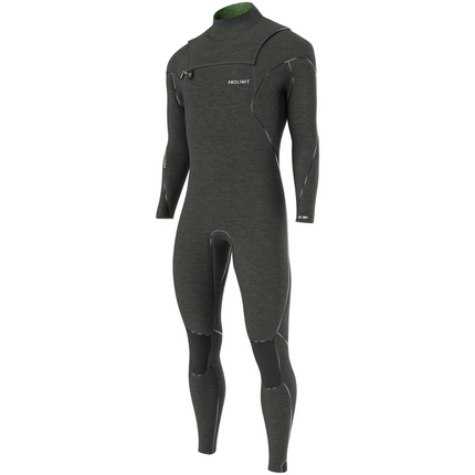 Prolimit Prolimit Wetsuit Heren Mercury Steamer Freezip 4/3MM Zwart