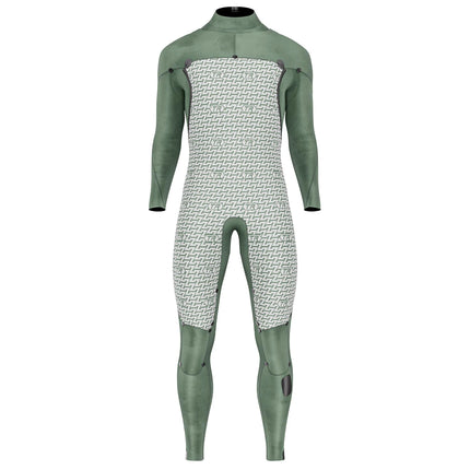 Prolimit Prolimit Wetsuit Heren Mercury Steamer Freezip 5/4MM Zwart