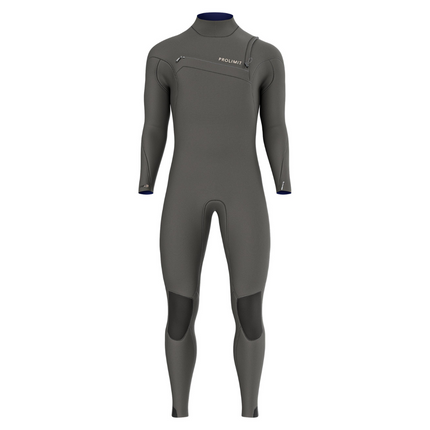 Prolimit Prolimit Wetsuit Heren PF3 Steamer Free-X 5/4MM Zwart