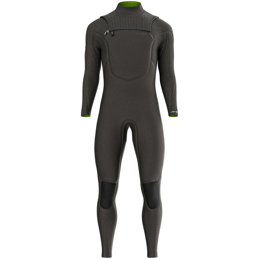 Prolimit Prolimit Wetsuit Heren Predator Steamer Freezip 3/2MM Zwart