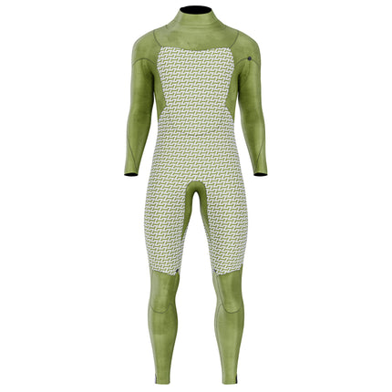 Prolimit Prolimit Wetsuit Heren Predator Steamer Freezip 5/4MM Zwart