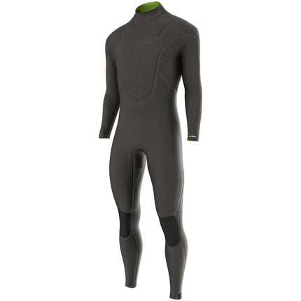 Prolimit Prolimit Wetsuit Heren Predator Steamer V-Zip 5/4MM Zwart