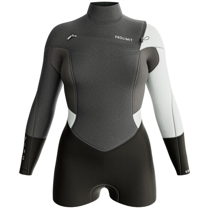 Prolimit Shorty Dames Fire Sunset Free-X 3/2MM Grijs/Silver