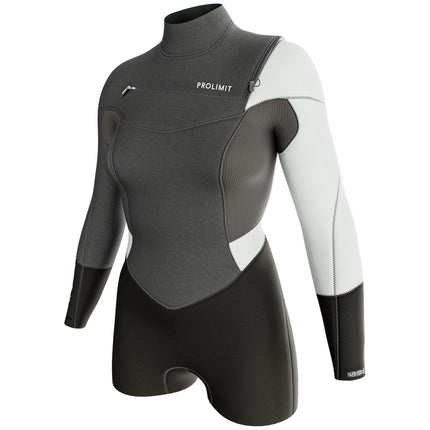 Prolimit Shorty Dames Fire Sunset Free-X 3/2MM Grijs/Silver