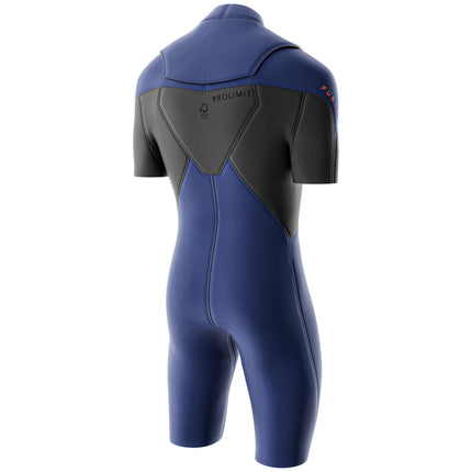 Prolimit Shorty Fusion Heren Freezip 2/2MM Blauw/Grijs
