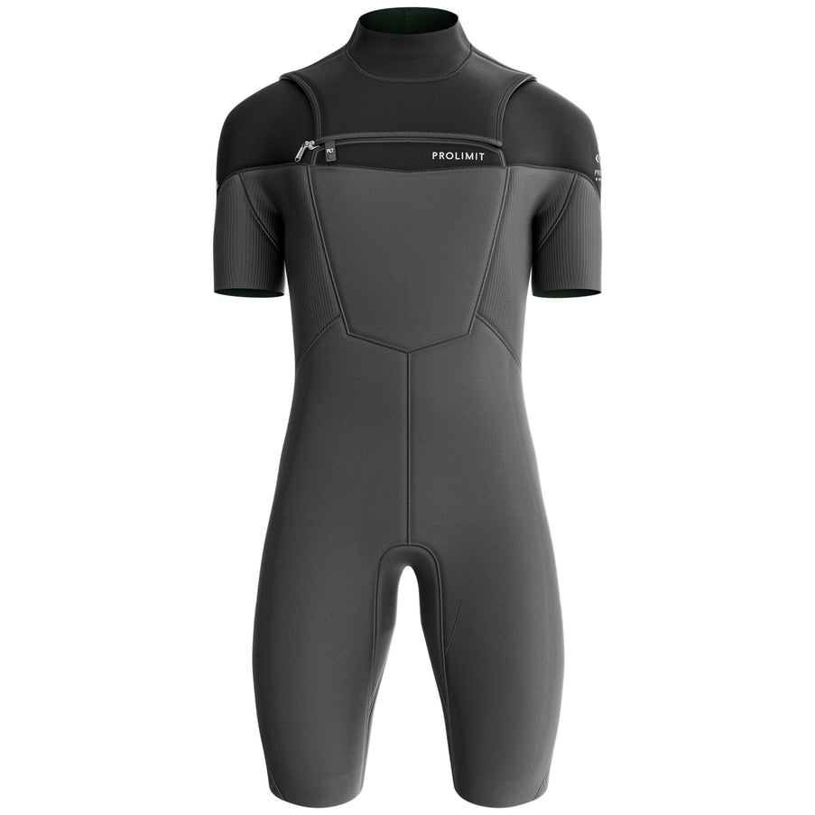 Prolimit Shorty Heren Fusion Freezip 2/2MM Zwart